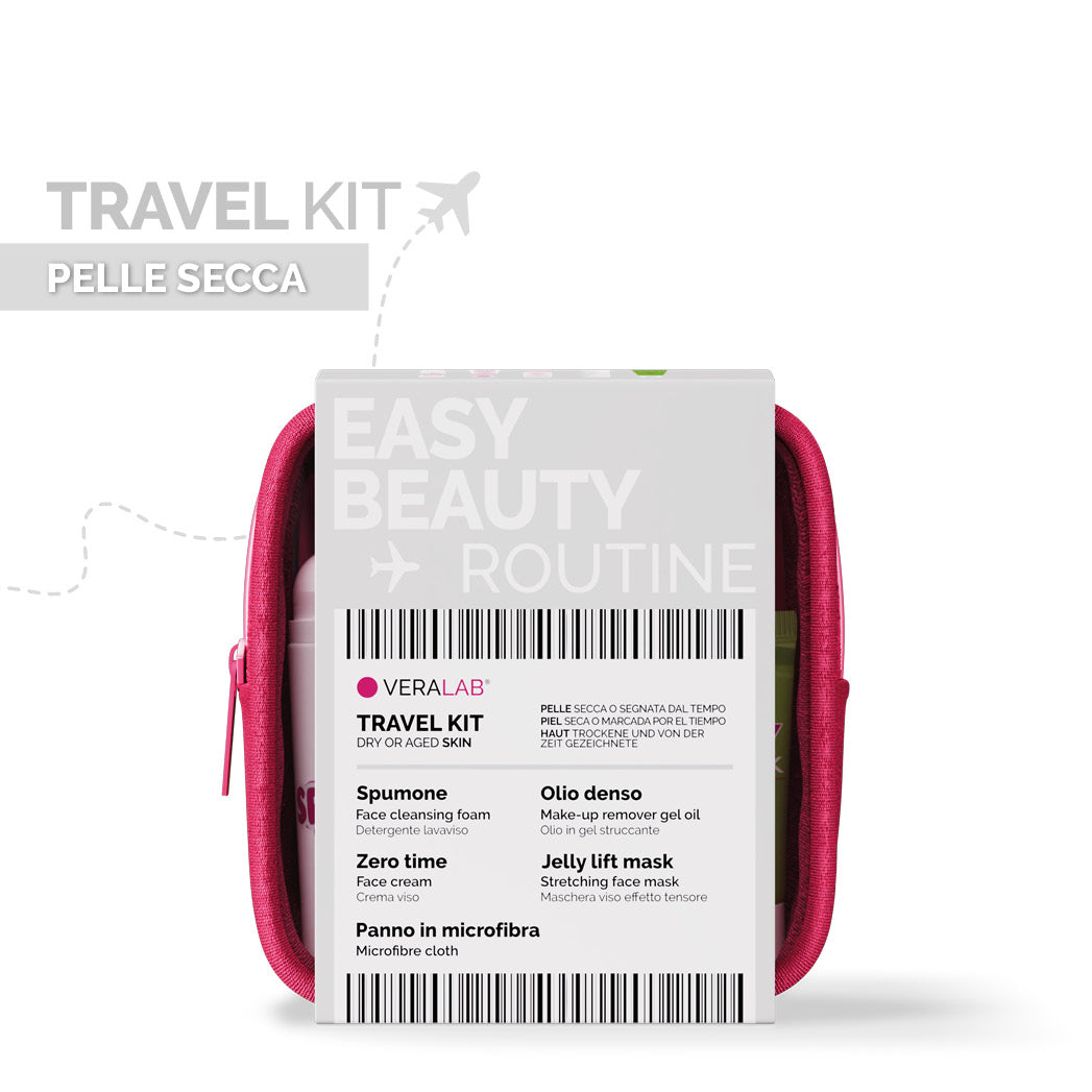 EASY BEAUTY ROUTINE PELLE SECCA O SEGNATA DAL TEMPO