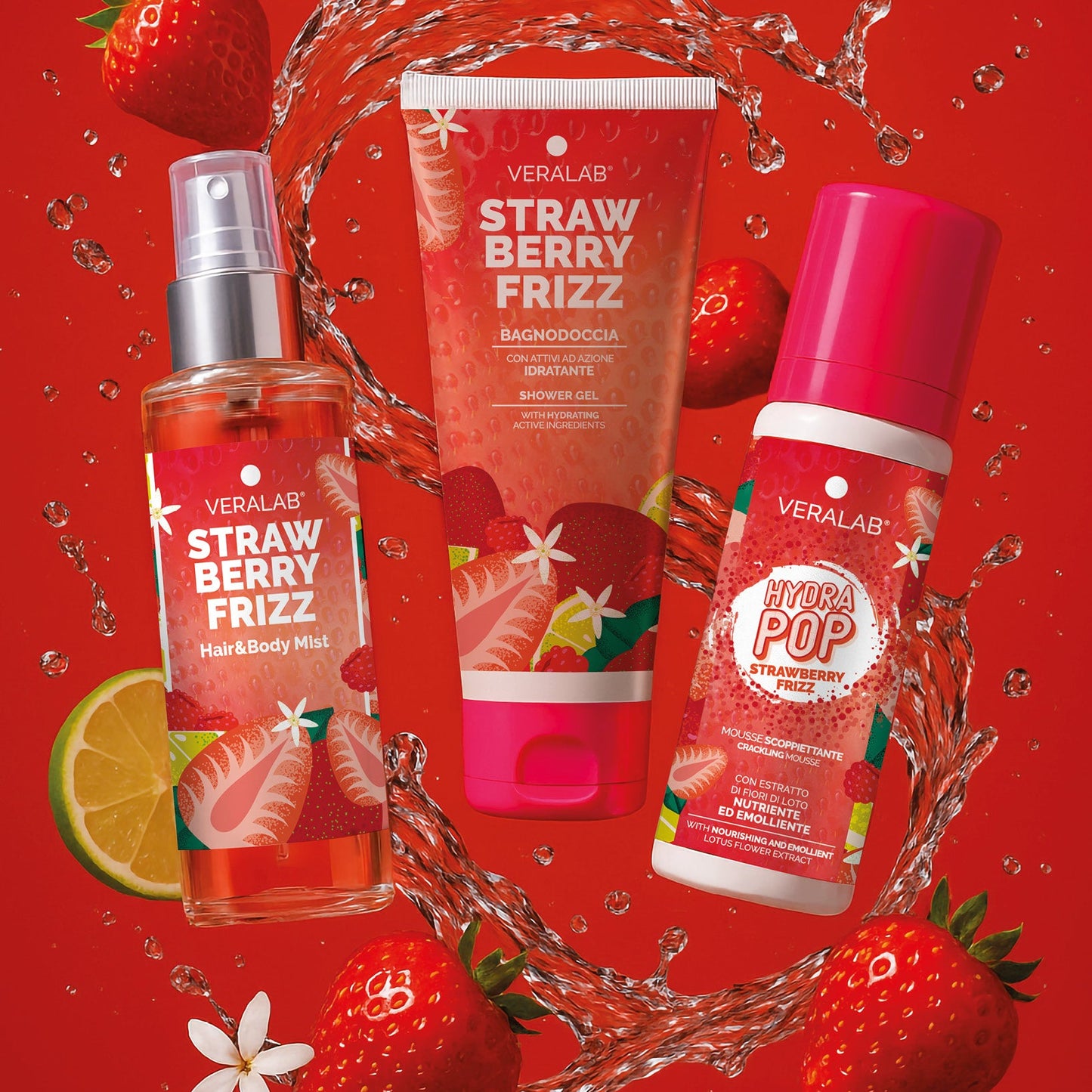 STRAWBERRY FRIZZ – TRAVEL READY KIT
