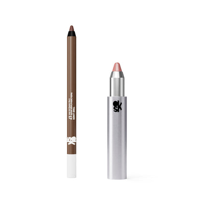 SHINE AND LINE LIP COMBO – TIME LINER 17 + CLICK ‘N KISS SHINY 01
