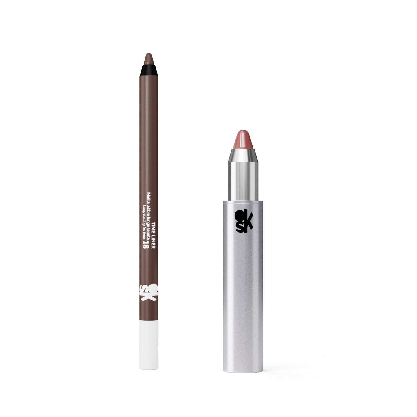 SHINE AND LINE LIP COMBO – TIME LINER 18 + CLICK ‘N KISS SHINY 02