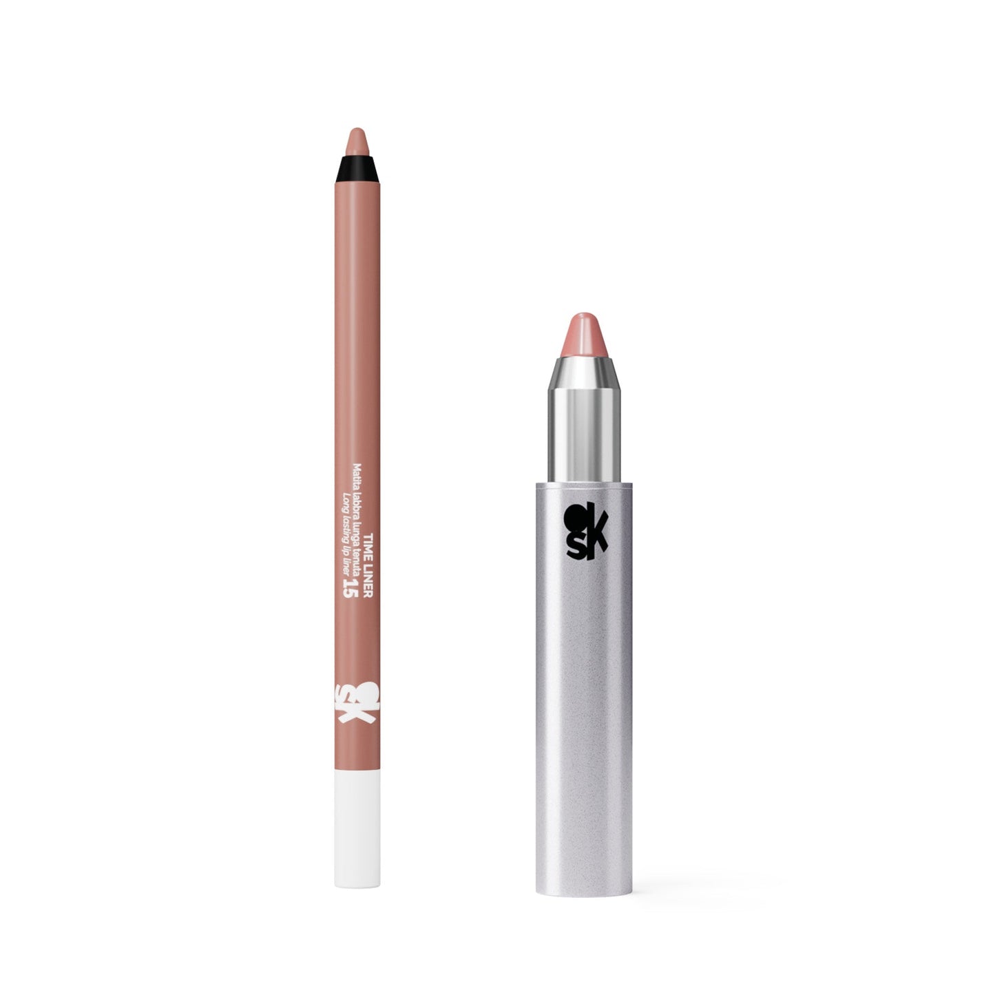 SHINE AND LINE LIP COMBO – TIME LINER 15 + CLICK ‘N KISS SHINY 01
