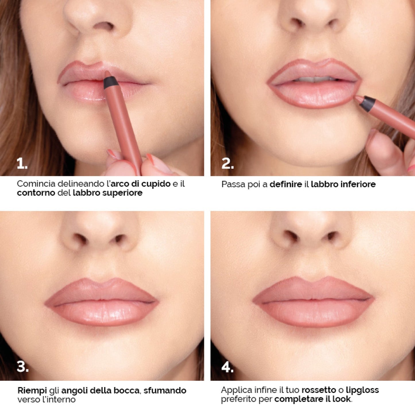 SHINE AND LINE LIP COMBO – TIME LINER 18 + CLICK ‘N KISS SHINY 02